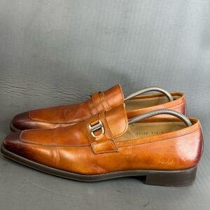 Magnanni Silvano leather loafer shoes men’s size 11.5